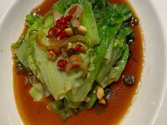 葱椒豉油灼生菜-冰火楼(梦泽园店)