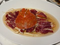 鲜人参花雕火腿蒸松叶蟹-湖滨28中餐厅·西湖宴·杭州君悦酒店