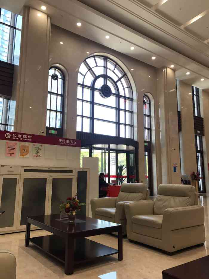 北京银行南昌分行营业大楼-"雨中拍的,看着很气派,像政府的楼,下次可.