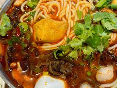 酸辣肥肠粉-红鼻子桂林米粉(金唐新光界店)