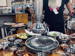 自助取餐区-姜虎东白丁韩国烤肉(吉利大厦店)