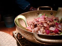 干锅孜然羊肉-楼兰新疆主题餐厅(苏州中心店)