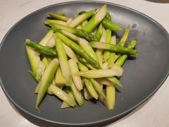 清炒芦笋-鹿港小镇(黄金店)