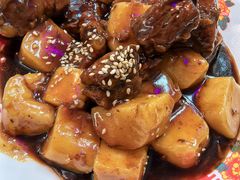 糖醋排骨年糕-谢记上海大排档(长寿路店)