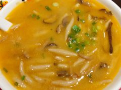 蘑菇汤莜面鱼鱼-西贝(东城万达广场店)