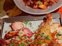 烤鸡烤肉拼盘-绿茶餐厅