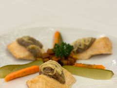 时蔬烤虹鳟鱼-莫斯科餐厅