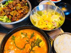经典石锅拌饭-土大力韩国烤肉料理(开封龙亭店)