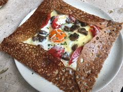 鸡蛋蘑菇熏肉荞麦可丽饼-RAC BAR(安福路店)