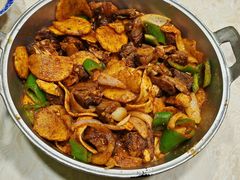 -尕有炕锅烤羊肉
