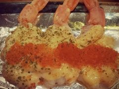 特调蛋黄酱焗红虾-桃太郎创作料理(大坪店)