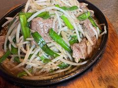 牛肝炒韭菜豆芽-九州酒场ひこぞう(1号店)