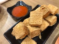 金陵炸臭豆腐-宝记烧烤·碳锅羊肉·羊蝎子火锅·夜食社(文体路创始店)