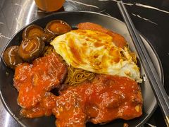 沙丹鸡扒捞面-亞婆井·劲抽面食(铂顿城店)