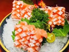 三文鱼生鱼片-浪花亭日本料理(古田路店)