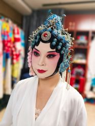 -胭脂猫京剧摄影