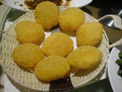 养生绿茶饼-毛家饭店·30年融合新湘菜(无影山店)