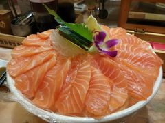 三文鱼刺身-万岁寿司(芳村店)