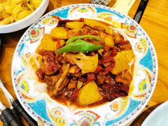 两人新疆沙湾大盘鸡-巴依老爷新疆美食(望京小街店)