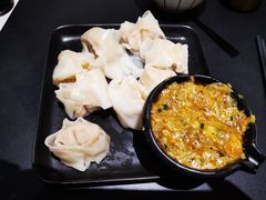 蟹粉干捞馄饨-贡梅老面馆·蟹粉面·无锡特色小吃(南长街主推店)
