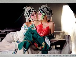 -后宫·古装汉服京剧儿童亲子全家福摄影