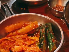 泡菜拼盘-大阪烧肉BAKA一代(十亩地店)