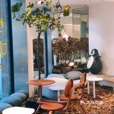 【咖啡测评】梧桐叶影子撒在咖啡上，武康路超好拍落地窗咖啡店