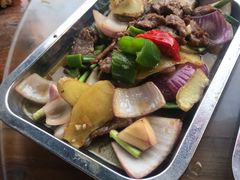 姜葱炒牛肉-新湖烧鸡(光明店)