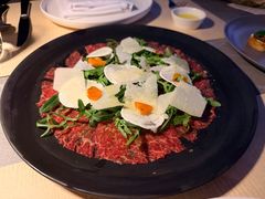 生切牛肉薄片配白蘑菇-Mercato莫卡多露台餐厅与酒吧(K11店)