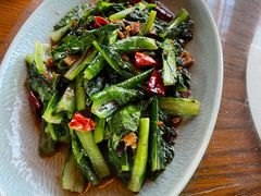 豆豉鲮鱼油麦菜-丽江金茂凯悦臻选酒店-滇香馆