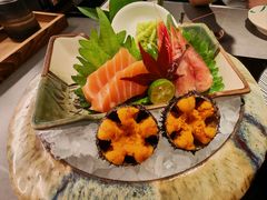 三文鱼甜虾海胆刺身拼盘-胆道·海胆专门店(凯德晶萃店)
