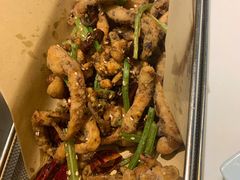 干煸鱿鱼须-大铁勺新津菜(东丽阳光新业广场店)