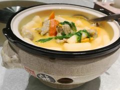 金瓜炖排骨-鞍山大白鲨美食酒店