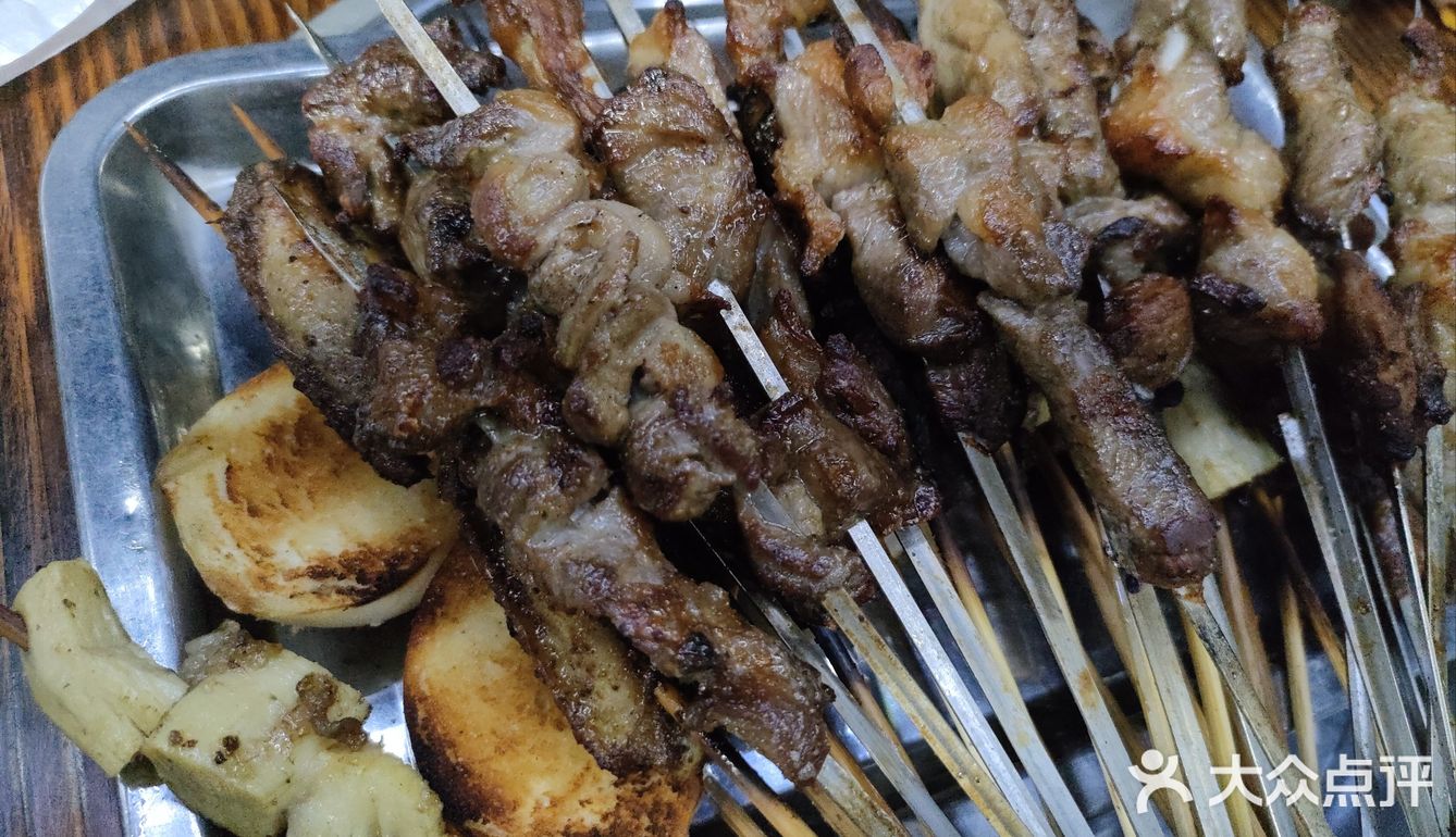 烤肉串的诱惑味道