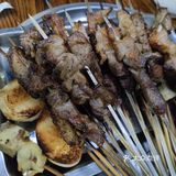 烤肉串的诱惑味道
