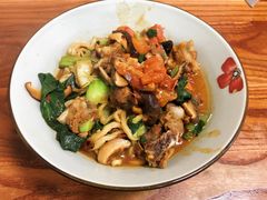 青菜番茄香菇小排面-里兆打面馆