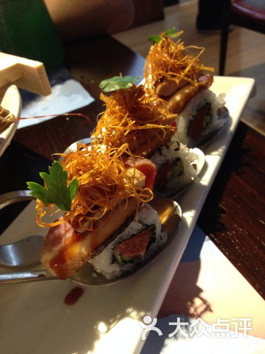 柒寿司(五角场店)烟熏鸭胸鹅肝卷图片 - 第119张