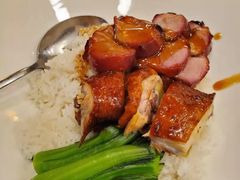 叉烧拼豉油鸡饭-丽的面家(多宝路店)