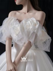 点击看大图 -艾拉·女王婚纱礼服馆