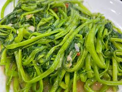 椒丝腐乳空心菜-潮粥馆(长江花园店)