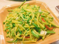清炒农家菜园南瓜丝-深山老屋(国顺东路店)