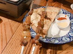 烤羊肉串-阿罗新疆菜(人民广场店)