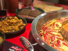 番茄鸳鸯锅-谭鸭血老火锅(图书馆店)