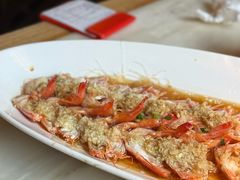 蒜蓉基围虾-吴越荣记苏州菜·松鼠桂鱼 100% 活鱼现做(月光码头店)