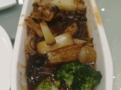 葱烧鲍鱼海参-天津水游城丽筠酒店