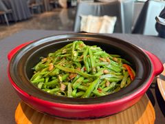 参八酱炒芸豆-望乡楼上海菜(日月光店)