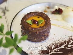 百香果布朗尼-董小姐咖妃·咖啡·简餐.意面(松江大学城店)