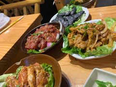 秘制香辣牛肉-胖记烤肉(江汉路店)