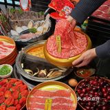 成都过新年❗️红红火火的和牛自助❗️仪式拉满