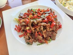 小炒黄牛肉-邛海宾馆·玉鸥楼中餐厅
